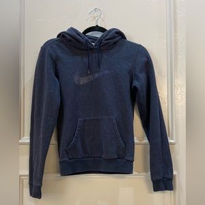 Nike dark blue hoodie